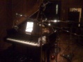 Amy's piano in the studio