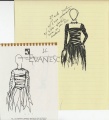 Sketches for The Princess Corpse Dress