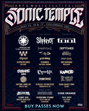 Sonic Temple Festival - The Evanescence Reference